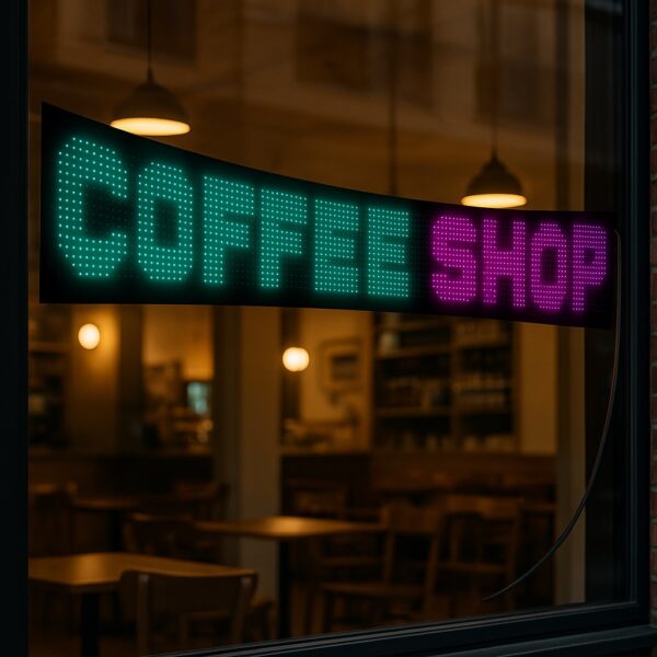 Led Εύκαμπτη Πινακίδα Panel Bluetooth 192×1762Mm electronistas.gr