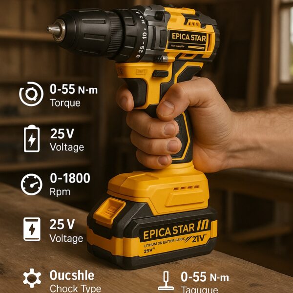 Δραπανοκατσάβιδο Μπαταρίας 25V electronistas.gr