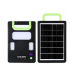 Ηλιακός Φορτιστής Powerbank 8W με LED Φως & Θύρες Type-C & USB electronistas.gr