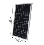 Φωτοβολταϊκό Πανελ 48W 18V 53×35cm electronistas.gr