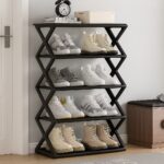 Μεταλλική Παπουτσοθήκη 5 Επιπέδων 42×18.5×64.5cm – Μαύρη electronistas.gr