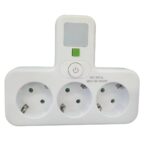 Πολύπριζο 2500W με 3 Πρίζες & Διακόπτη electronistas.gr