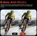 Μίνι Κάμερα Δράσης 4K/30FPS 20MP με Διπλή Οθόνη & Αδιάβροχη Θήκη electronistas.gr