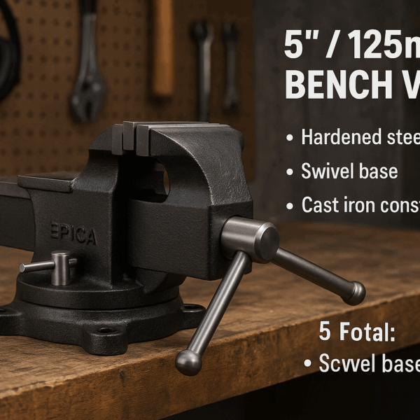 Μέγγενη Πάγκου με Σφιγκτήρα 5" (125 mm) electronistas.gr