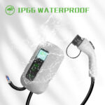 Επιτοίχιος Σταθμός Φόρτισης Ηλεκτρικού Οχήματος 7KW 32A Τύπου 2 με LCD Οθόνη 3,5″ & Wi-Fi/Bluetooth/4G electronistas.gr