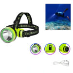 Καταδυτικός Φακός Κεφαλής με USB electronistas.gr