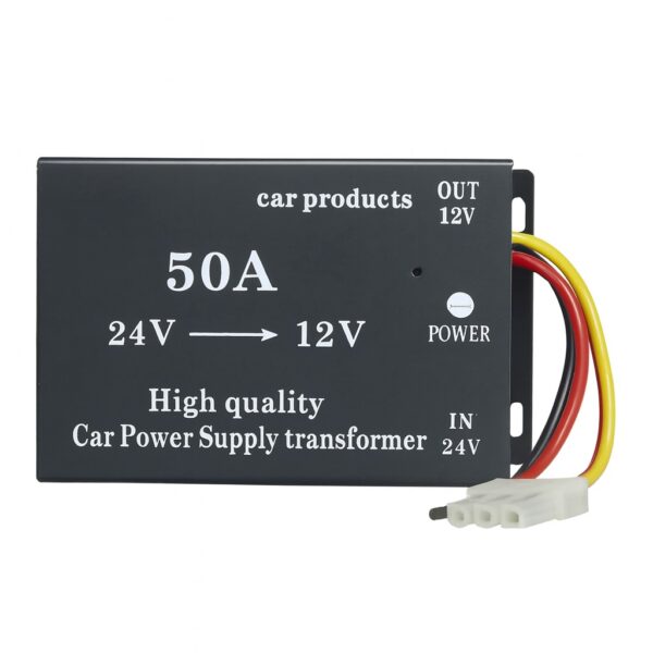 Μετασχηματιστής Αυτοκινήτου 50A Από 24V Σε 12V electronistas.gr