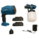 Επαναφορτιζόμενο Πιστόλι Βαφής 200W 48V 0.8L Με 2 Μπαταρίες electronistas.gr