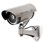 Ψεύτικη Κάμερα Παρακολούθησης Τύπου Bullet – Ασημί electronistas.gr