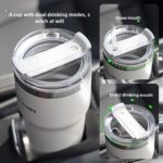 Ανοξείδωτο Θερμός Λευκό 900ml electronistas.gr