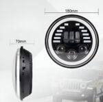 Προβολέας Αυτοκινήτου 7" 12V-80V electronistas.gr