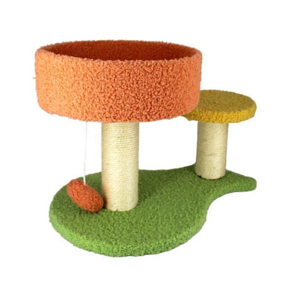 Ονυχοδρόμιο Γάτας με 2 Καθίσματα & Σχοινί Σιζάλ electronistas.gr