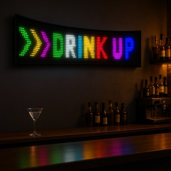 Led Εύκαμπτη Πινακίδα Panel Bluetooth 192×1330mm electronistas.gr