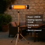 Ηλεκτρική Σομπα Υπερύθρων Με Ορθοστάτη 2500w electronistas.gr