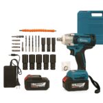 Κρουστικό Κλειδί 68V με 2 Μπαταρίες & 24 Εξαρτήματα – 330N·m / 3800ipm electronistas.gr