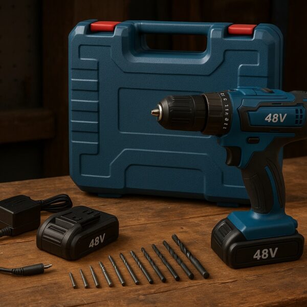 Κρουστικό Δραπανοκατσάβιδο Μπαταρίας 48V με 2 Μπαταρίες electronistas.gr