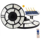 Ηλιακό Φωτιστικό Δρόμου 1200W Αδιάβροχο IP66 με Τηλεχειριστήριο electronistas.gr