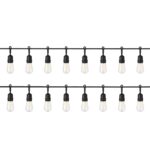 Αδιάβροχη Γιρλάντα LED 15m με 16 Λάμπες RGB & Λευκό Φως – 220V electronistas.gr