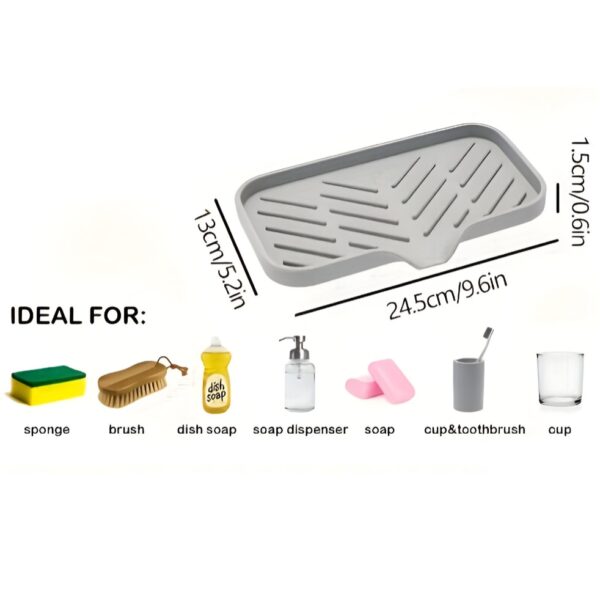 Βάση Σιλικόνης για Οργάνωση Νεροχύτη electronistas.gr