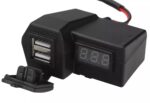 Φορτιστής Αυτοκινήτου με Βολτόμετρο & Θύρα USB – 6-24V electronistas.gr