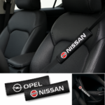 Σετ 2τμχ Μαξιλαράκια Ζώνης Αυτοκινήτου Carbon 23x6cm electronistas.gr