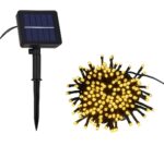 Ηλιακά Χριστουγεννιάτικα Led 400 Λαμπάκια Σειρά 50m – Θερμό Λευκό electronistas.gr