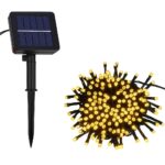 Ηλιακά Χριστουγεννιάτικα Led 400 Λαμπάκια Σειρά 50m – Θερμό Λευκό electronistas.gr