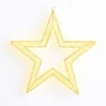 Χριστουγεννιάτικο Διακοσμητικό Αστέρι 45cm 800 LED Θερμό Λευκό electronistas.gr