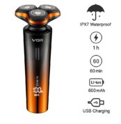 Επαναφορτιζόμενη Ξυριστική Μηχανή με Αδιάβροχη Λειτουργία electronistas.gr