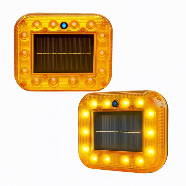 Σετ 2τμχ Ηλιακά Προειδοποιητικά Φώτα 85×110mm Για Φορτηγά electronistas.gr