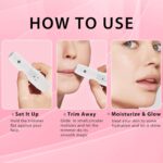 Μίνι Επαναφορτιζόμενη Συσκευή Αποτρίχωσης Προσώπου electronistas.gr