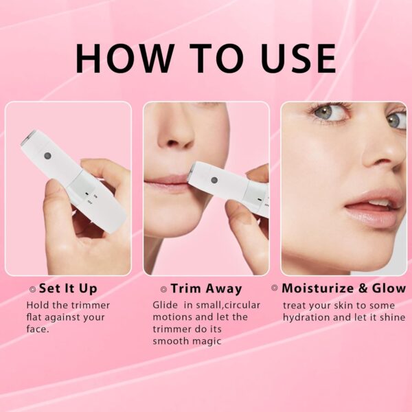 Μίνι Επαναφορτιζόμενη Συσκευή Αποτρίχωσης Προσώπου electronistas.gr