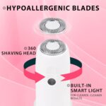 Μίνι Επαναφορτιζόμενη Συσκευή Αποτρίχωσης Προσώπου electronistas.gr