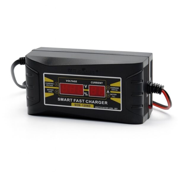 Αυτόματος Ταχυφορτιστής Φωτοβολταϊκών Μολύβδου 12V 6A electronistas.gr