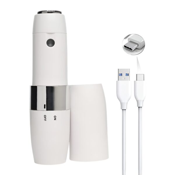 Μίνι Επαναφορτιζόμενη Συσκευή Αποτρίχωσης Προσώπου electronistas.gr