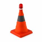 Κώνος Σήμανσης Πτυσσόμενος με LED Προειδοποίησης electronistas.gr