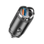 Φορτιστής Αυτοκινήτου 100W Γρήγορης Φόρτισης Με USB & Type-C electronistas.gr