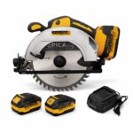 Φορητό Δισκοπρίονο 21V με 2 Μπαταρίες electronistas.gr