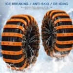 Σετ 10τμχ Αντιολισθητικές Πλαστικές Δέστρες Τροχών για Χιόνι & Πάγο electronistas.gr