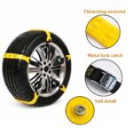 Σετ 10τμχ Αντιολισθητικές Πλαστικές Δέστρες Τροχών 37cm electronistas.gr