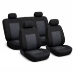 Σετ Καλύμματα Αυτοκινήτου Μαύρα electronistas.gr