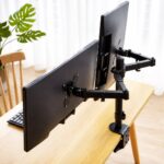 Διπλή Βάση Οθονών με Βραχίονα 10"–32" για Γραφείο electronistas.gr