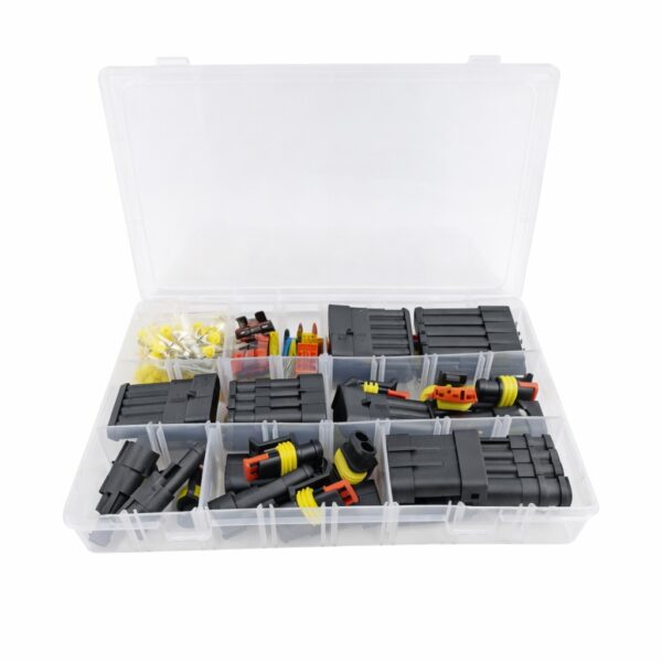 Σετ 240τμχ Αδιάβροχοι Συνδετήρες Καλωδίων Αυτοκινήτου electronistas.gr