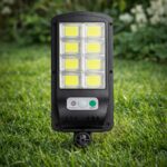 Ηλιακό Επιτοίχιο Φωτιστικό 400W με Αισθητήρα Κίνησης & Τηλεχειριστήριο IP66 electronistas.gr