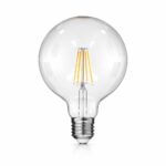 Λάμπα LED Φούσκα 10W E27 2700K Διαφανές Γυαλί electronistas.gr