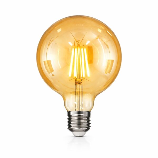 Retro Λάμπα LED Φούσκα 10W E27 2700K Φιμέ Γλόμπος electronistas.gr