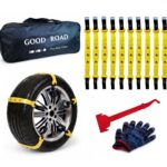 Σετ 10τμχ Αντιολισθητικές Πλαστικές Δέστρες Τροχών 37cm electronistas.gr