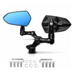 Καθρέφτες Οπισθοπορείας Μοτοσικλέτας με Αντιθαμβωτικό Φακό electronistas.gr