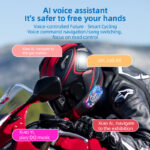 Ακουστικά Bluetooth Για Κράνος Μοτοσικλέτας Με Ακύρωση Θορύβου & Αδιάβροχη Προστασία electronistas.gr