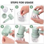 Επαναφορτιζόμενο Ασύρματο Μίξερ Χειρός Με Κάδο electronistas.gr